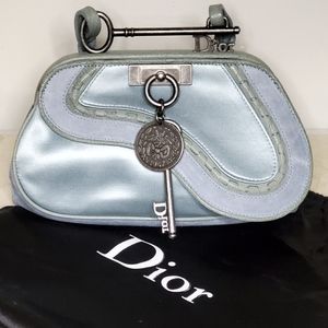 Silk & Suede Dior Clutch